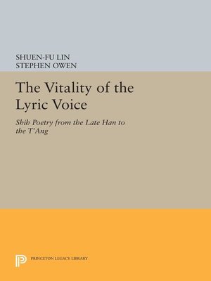 cover image of The Vitality of the Lyric Voice
